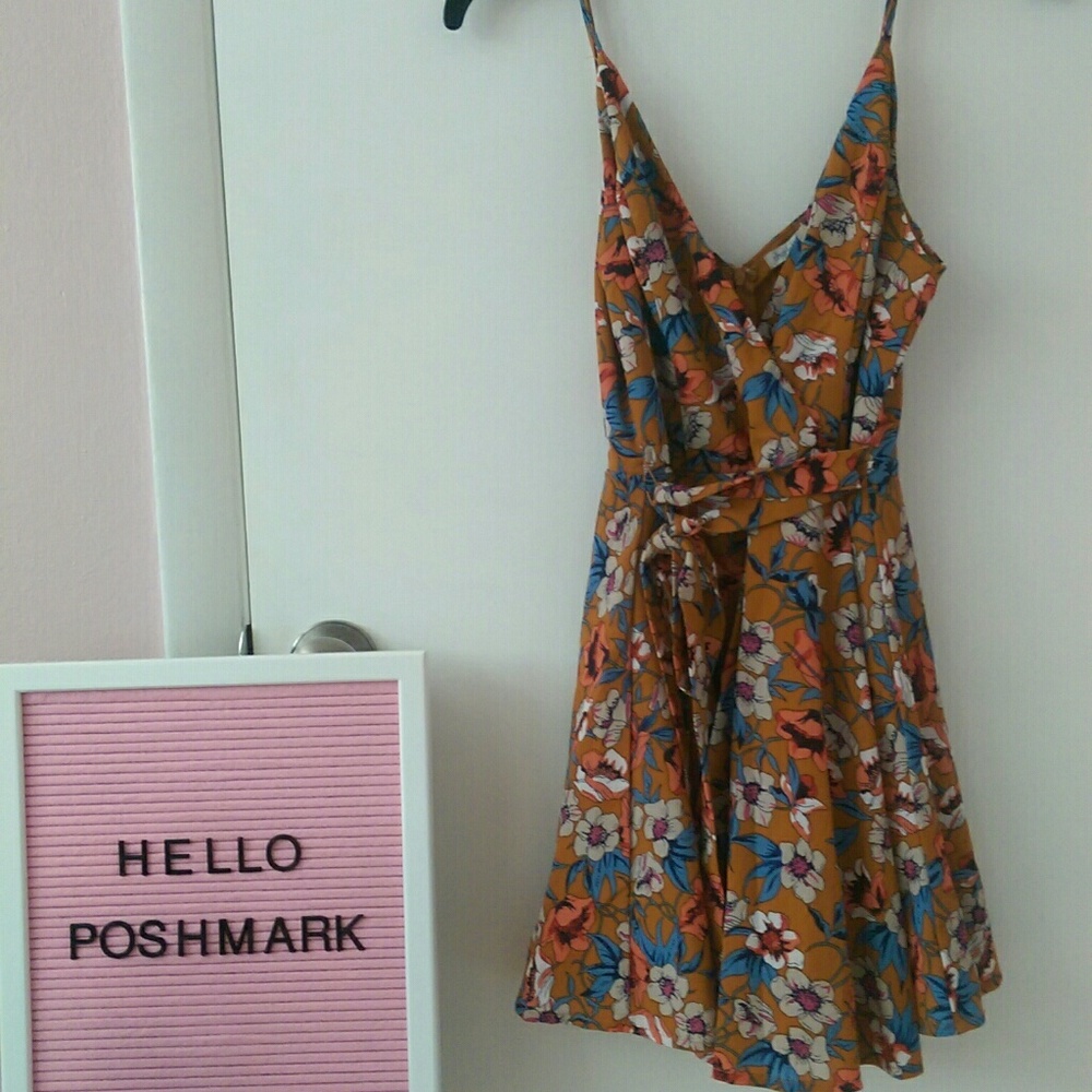 Charlotte Russe Floral Strappy Dress